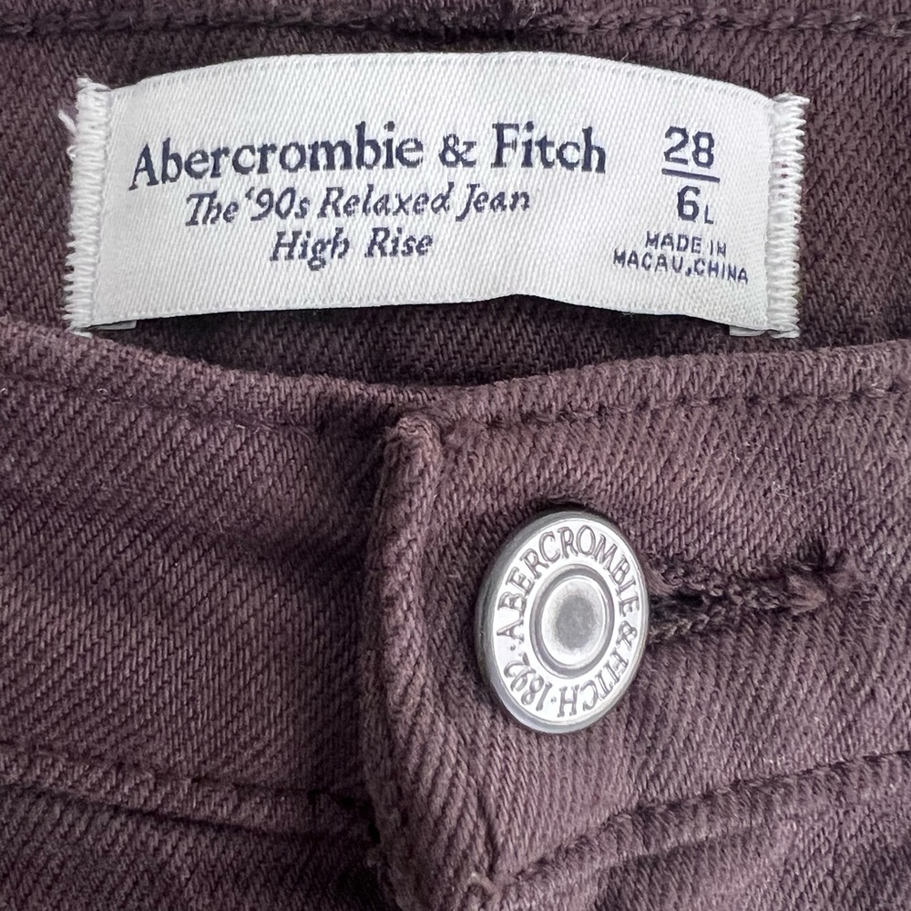 Dark Brown Jeans 33” inseam